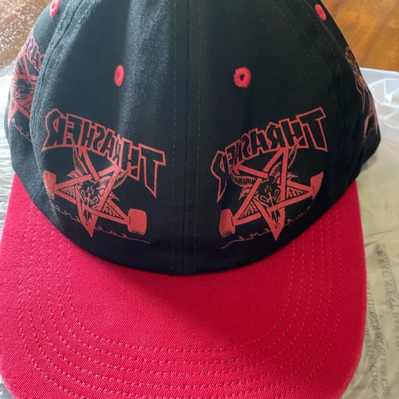 NEW Supreme / Thrasher 6-Panel Black Size L - Picture 11 of 11